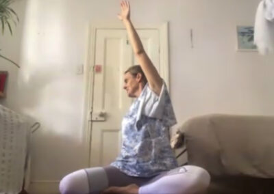 Kriya to adjust the spine
